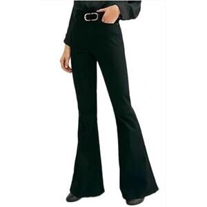 Sandrine Rose x Free People Black Flair Leg Jeans - 24